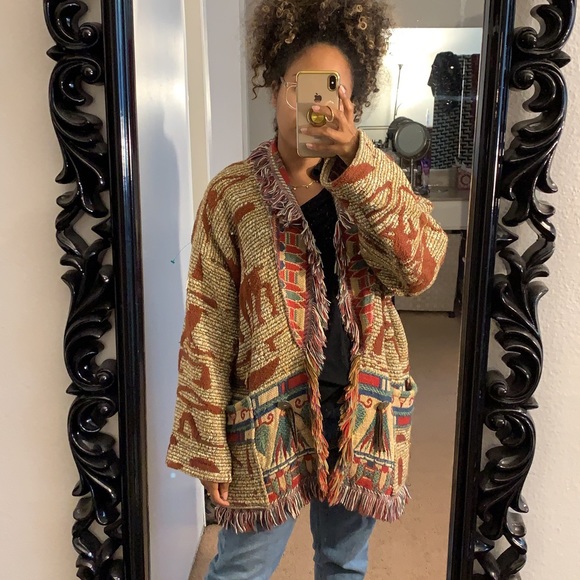 ❌SOLD❌Rustic wool coat - Picture 5 of 7